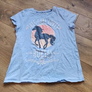 Size 14 Girls Horse Shirt